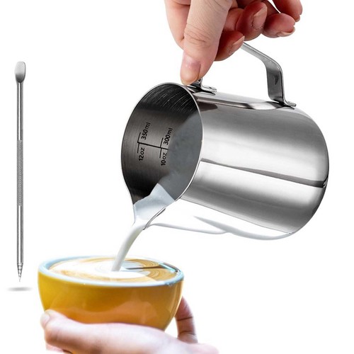 Dailyart milk frother jug - frother,