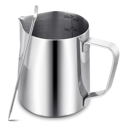 Milk frother jug for - milk, coffee