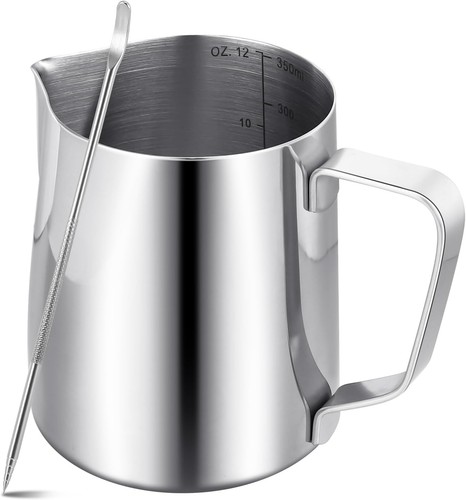 Milk frother jug coffee - milk,