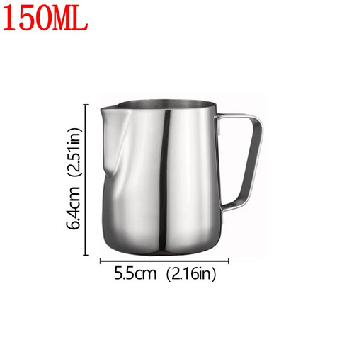 Stainless steel milk - steel, frother