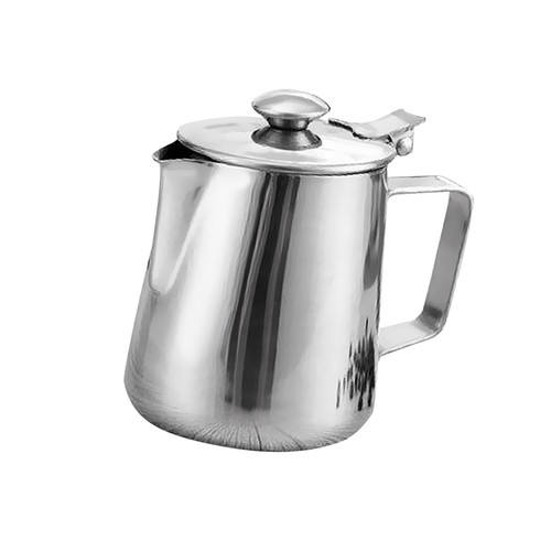 Stainless steel milk jug - stainless,