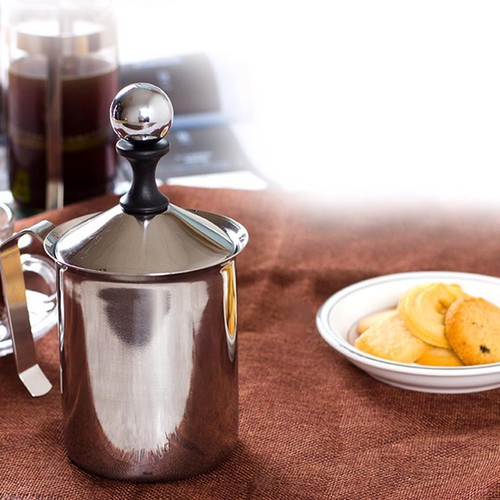 500ml stainless manual milk - stainless,