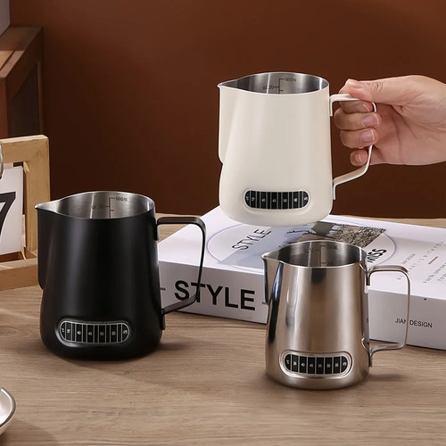 Milk frother jug - jug, stainless