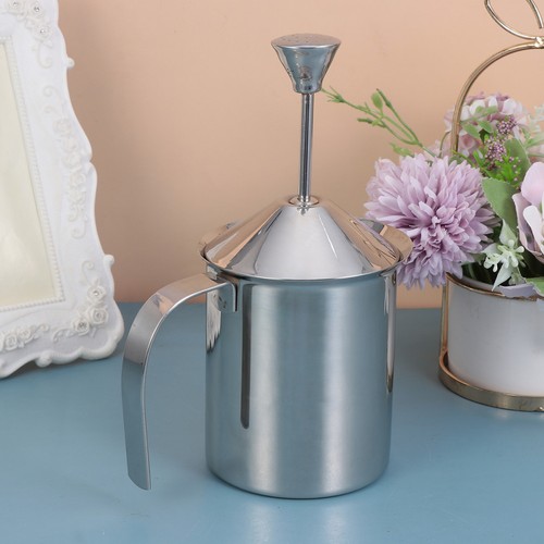 Milk frother stainless steel - milk,