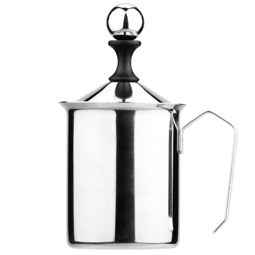 Stainless steel manual milk - stainless,